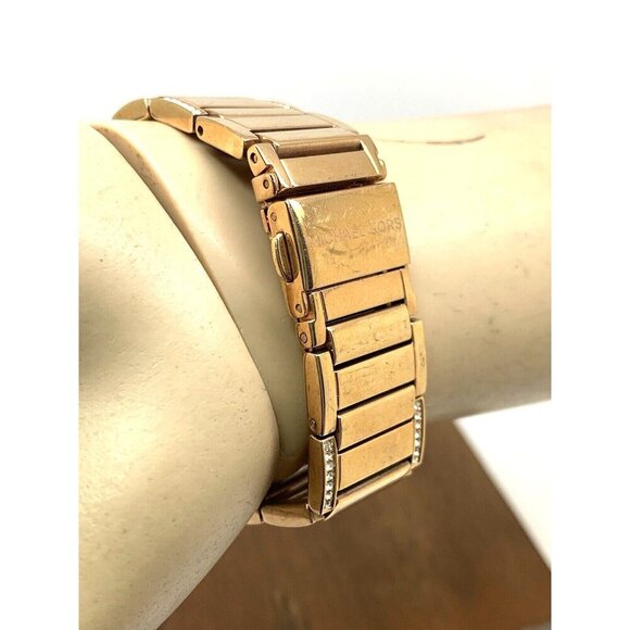 Michael Kors Women's Watch MK3313 Kerry Quartz Mother of Pearl Rose Gold Steel - Picture 9 of 13